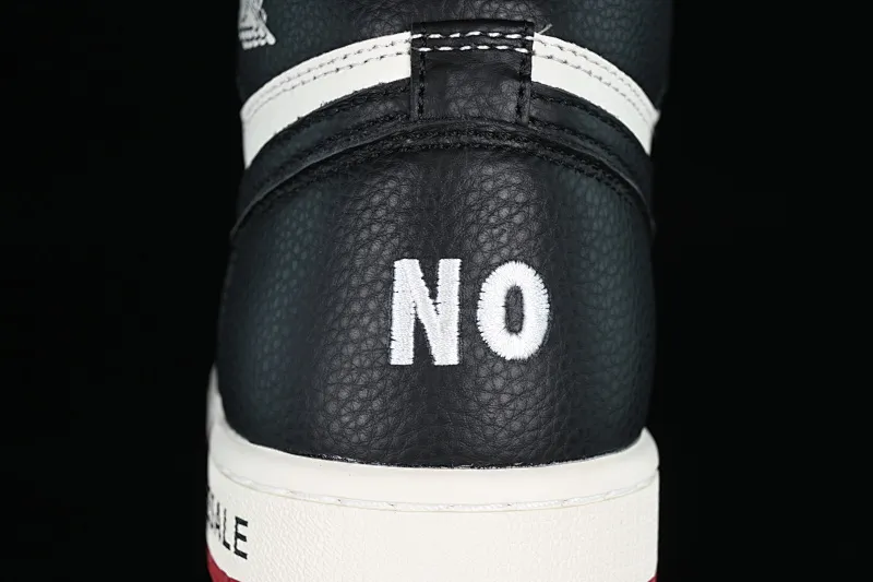 All categories Air Jordan Jordan series basketball shoes Air Jordan 1 High Air Jordan 1 Retro High OG NRG "Not For Resale" AJ1 No resale Black and white red toe 861428-106